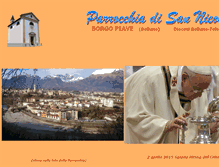 Tablet Screenshot of borgopiave.diocesi.it
